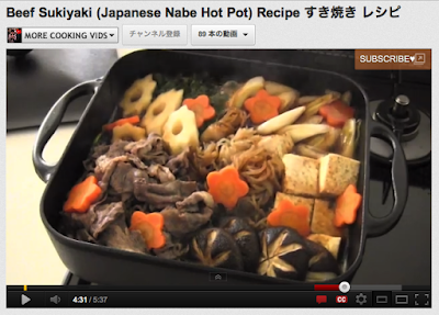 Authentic homemade traditional Japanese sukiyaki recipe