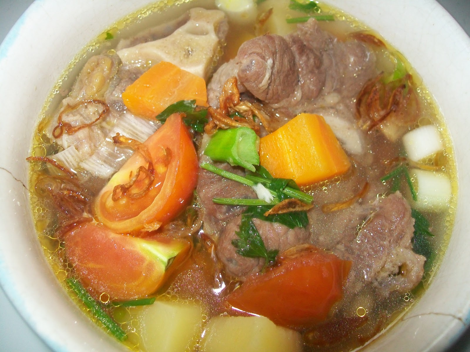 Cara Membuat Sop  Iga Sapi Kuah Bening Food And Beverage 