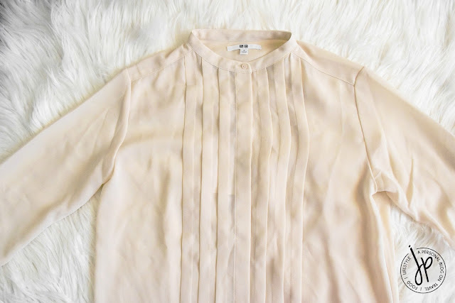 High Neck Chiffon blouse