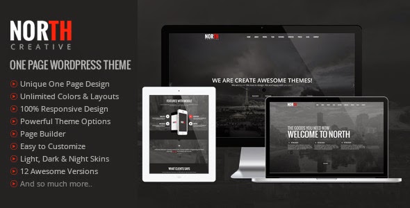 Best One Page WordPress Theme 