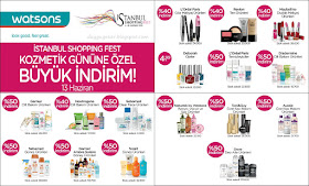 İstanbul Shopping Fest Kozmetik Günü İndirimleri
