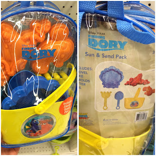 finding dory beach sand toys 