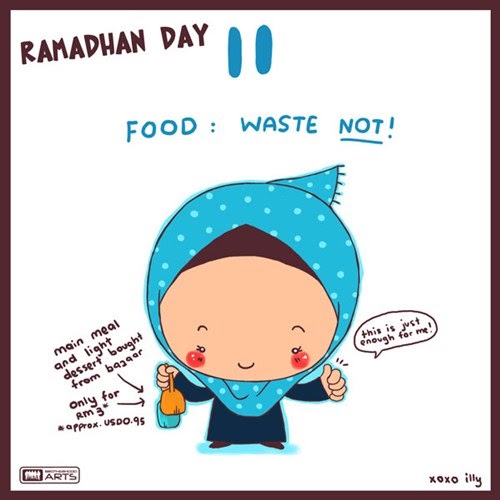 Bicara Dari Lumpur Timur: Salam Ramadhan Versi Kartun