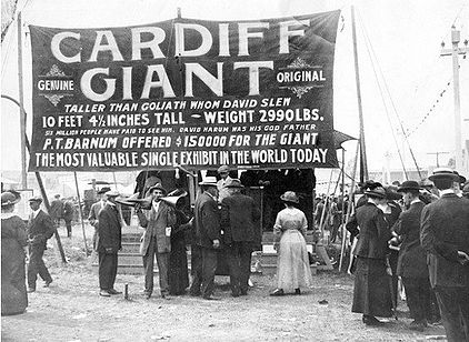 Raksasa dari Cardiff The Cardiff Giant Merinding com