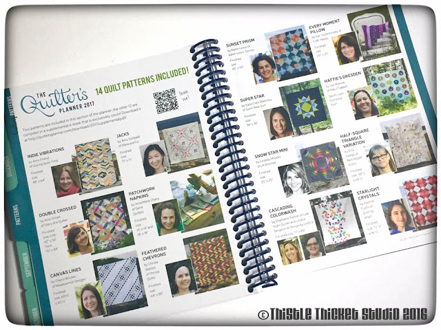 Thistle Thicket Studio, The Quilter's Planner, quilt planner, Spinners Block Pattern