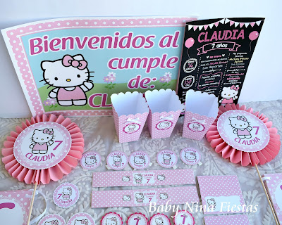 kit cumpleaños hello kitty