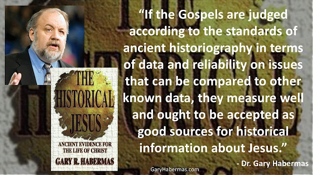 Quote from Gary Habermas from his book "The Historical Jesus: Ancient Evidence For The Life of Christ"- "If the Gospels are judged according to the standards of ancient historiography in terms of data and reliability on issues that can be compared to other known data, they measure well and ought to be accepted as good sources for historical information about Jesus." #History #Jesus #Christianity #Evidence #Religion #God