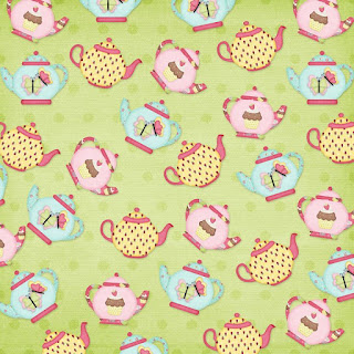 Papers from Tea and Cupcakes Clipart.