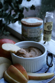 My New Roots Sarah Britton Healthy Raw Salted carmel dip apple