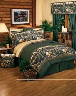  the camo shop has some rustic bedroom decorating tips for those who