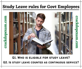 Study Leave latest Rules