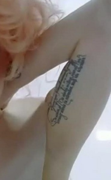 Lady Gaga Tattoos