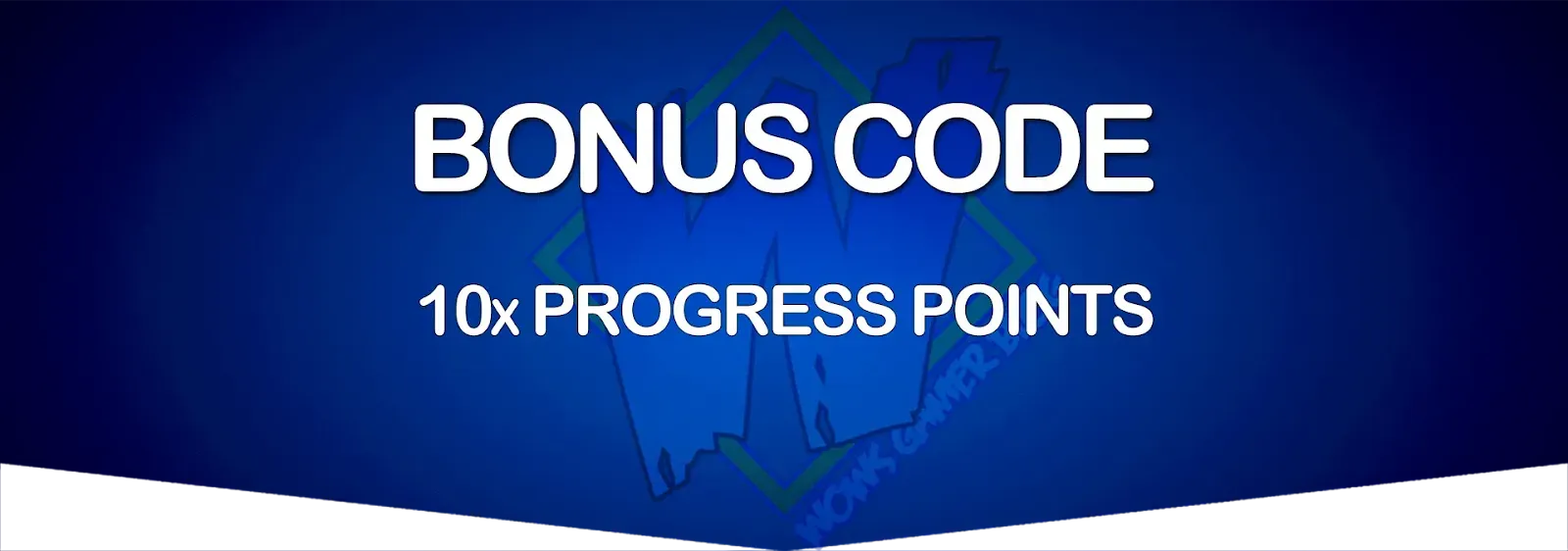 image of bonus code header