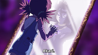 Akari siendo manipulada por Lilithmon