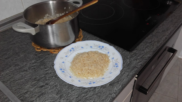 arroz tostado