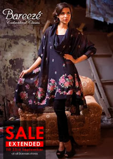 Bareeze Winter Dresses 2013