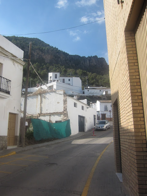 view of the summit behind algodonales