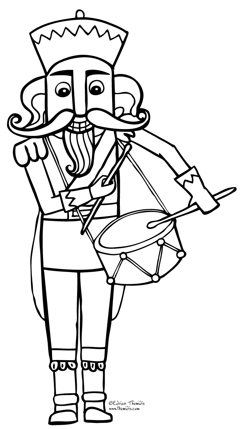 Nutcracker Coloring Pages 1