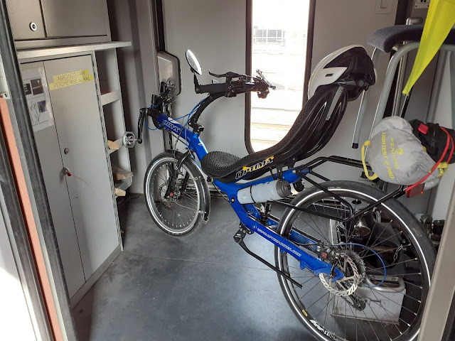 Vélo dans le train SNCB Belgique