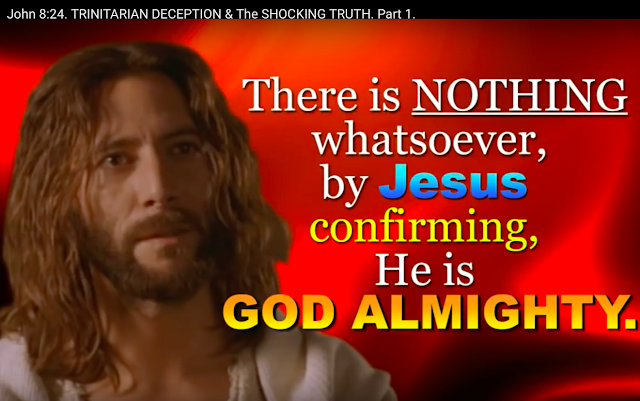  There is also NOTHING by Jesus saying He is GOD.