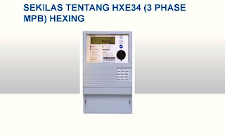 kWh Meter Prabayar Hexing HE120 5 Terminal