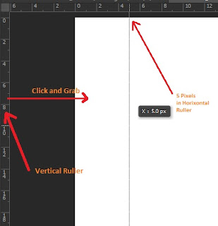 Ruler guide placement