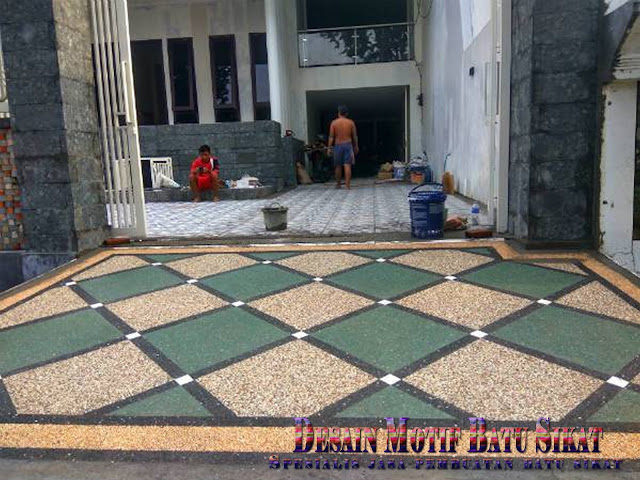 Tukang Batu Sikat Sidoarjo | Jasa Pasang & Pembuatan Carport ( Batu Sikat/Ampyangan )