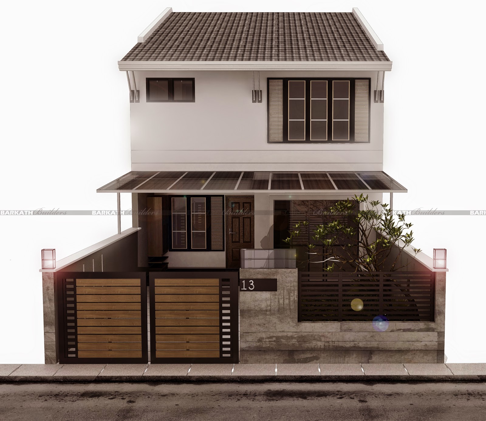 Barkath Builders: Projek Reka&Bina rumah teres 2 tingkat 