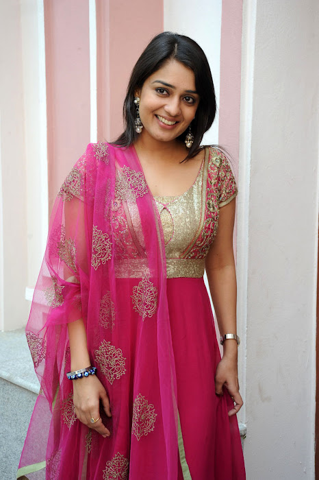 Cute Nikitha in Pink Churidar, Latest Churidar Styles for indian girls