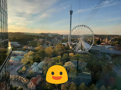 View from Floor 20 Gothia Towers