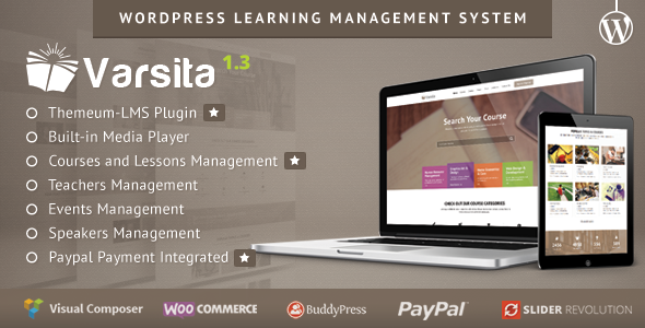 Varsita v1.3 - WordPress Learning Management System