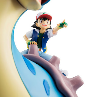 G.E.M. series Satoshi, Lapras y Pikachu de Pokémon - Megahouse