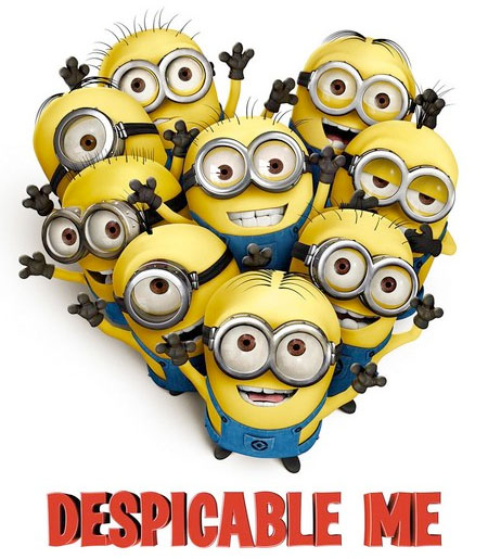 oh yes, I also like the minions.. they're cute too *papoy papoy*