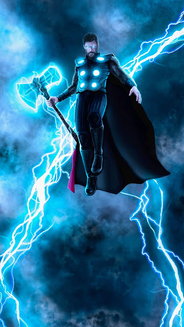 Fan Art God Of Thunder Thor Avengers Desktop Wallpaper