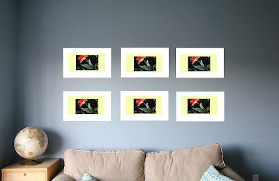 gallery wall - photoshop