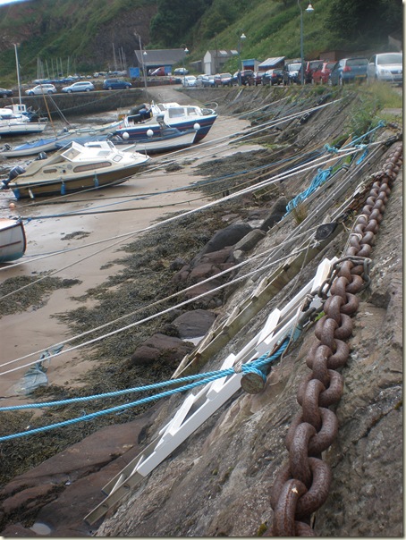 Stonehaven Harbour Boat Ropes