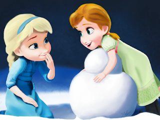 Gambar Elsa dan Anna Frozen wallpaper 10