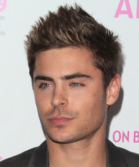 ZAC EFRON SPIKE HAIRSTYLE