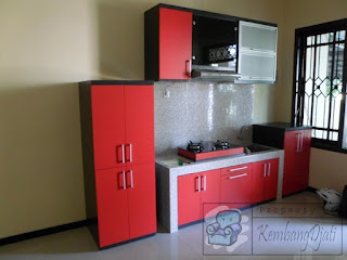 Lemari Dapur Bahan Multiplek HPL