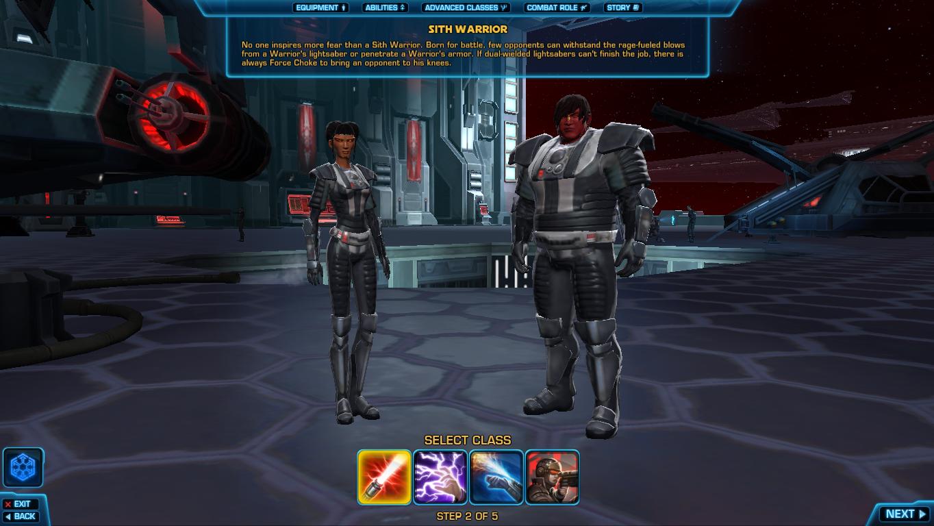 The Old Republic. Phase 1: Making Your Character - 