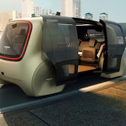 Volkswagen於日內瓦車展發表整合透明OLED的全自動駕駛概念車
