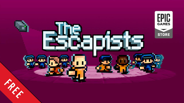 the escapists free pc game epic games store top-down strategy game indie mouldy toof studios team 17