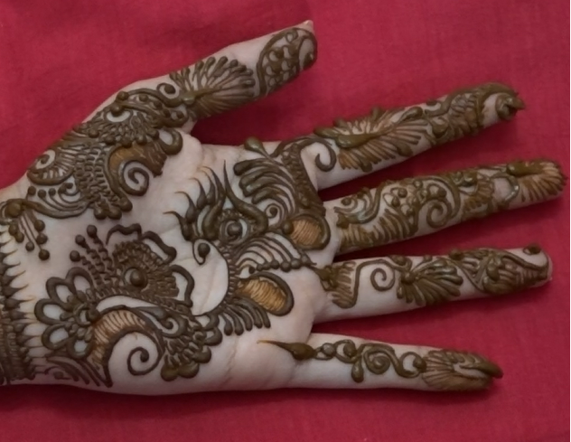 Indo Arabic Mehndi Design Naush Artistica