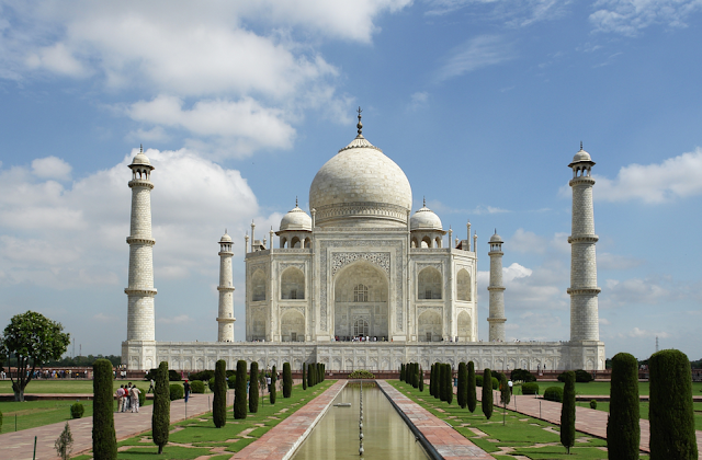 Pemandangan Tajmahal di India