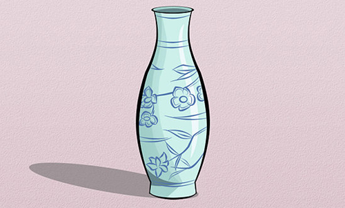 How to draw a Vase