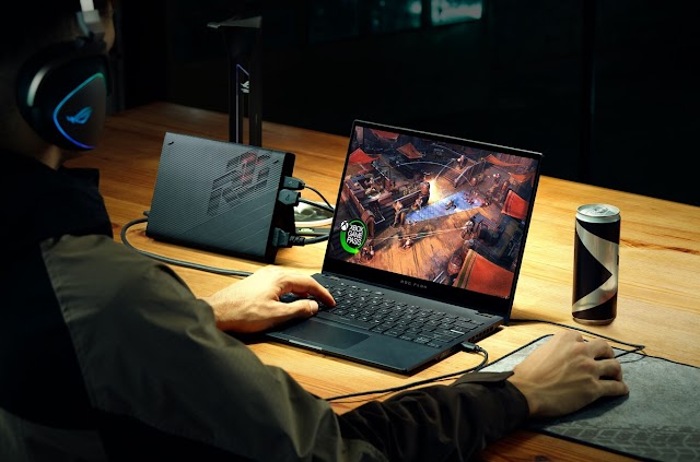 ROG presenta la Laptop Gamer Convertible Flow X13 y la GPU externa XG Mobile