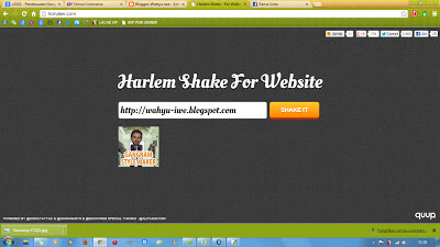 blog Bergoyang ala harlem shake