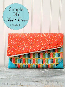 foldover clutch DIY