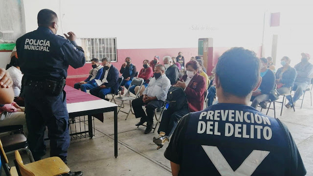 Se sigue reforzando la prevención del delito en Atlixco