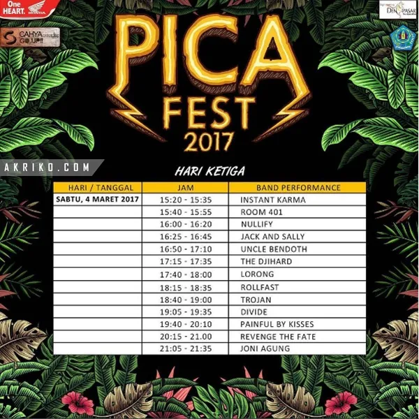 Ajang PICA Fest 2017, Pesta Bagi Pengusaha Clothing di Bali